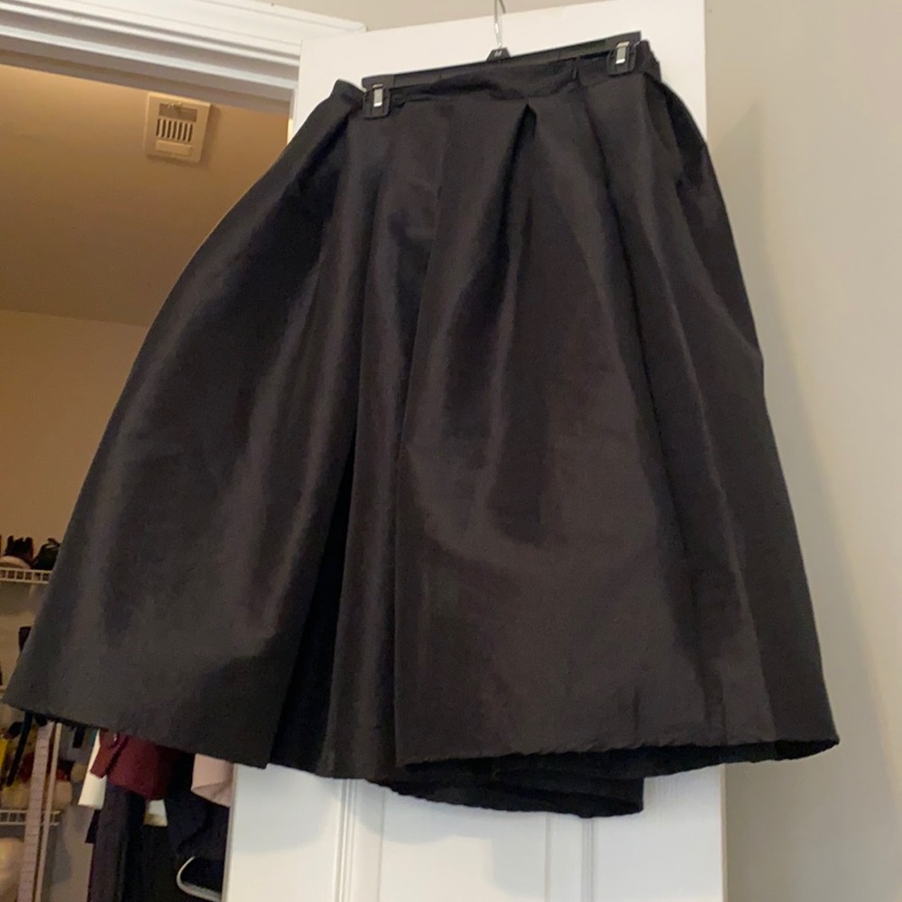 Black Flare Up Dress